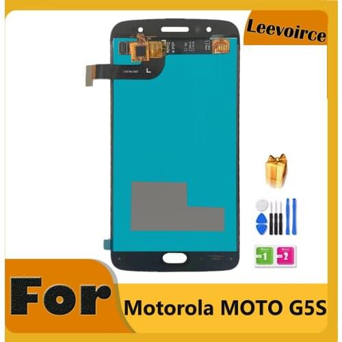 5.5" Original For Motorola MOTO G5S XT1793 XT1794 XT1792 LCD Display Touch Screen Digitizer Assembly Replacements Free Tools