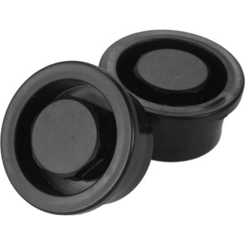 1Pc Black Plastic Auto Air Vent Plug Screw-In Exhaust Valve Plug Gear for Surfing SUP Stand-up Paddle Board Surfboard Waterproof