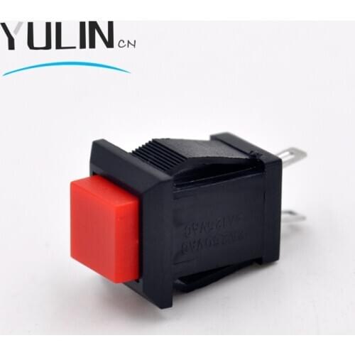 10pcs/lot DS431 push on 13*11mm non-locking square switch Momentary Push button switch