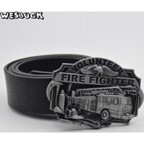 5 PCS MOQ WesBuck Brand New Fashion Cool 3D belt buckle for Men Women Jeans accessories