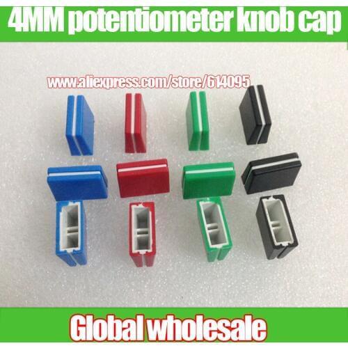 8pcs DJM-700 mixer fader cap for PIONEER / 20MM * 9MM * 15MM holes 4MM / flat section potentiometer knob cap