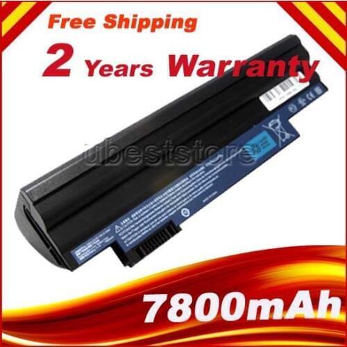 7800mAh laptop battery for Acer Aspire One 522 D255 722 AOD255 AOD260 D255E D257 D257E D260 D270 AL10A31 AL10B31 AL10G31