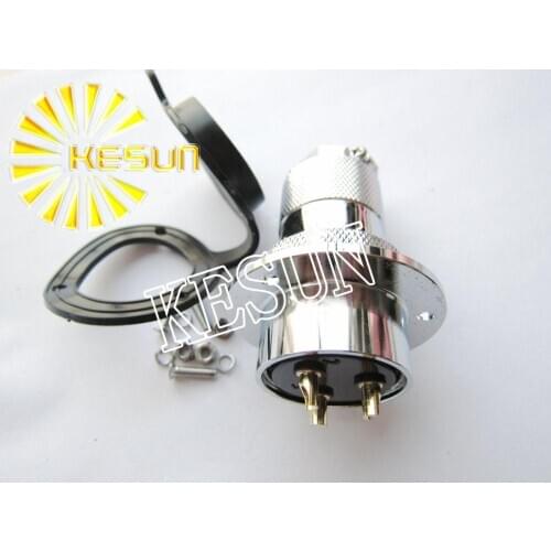 Free Shipping 5pair GX30-3 GX30 3Pin With Flange Male & Female 30mm Wire Panel Connector M30 circular connector Socket Plug