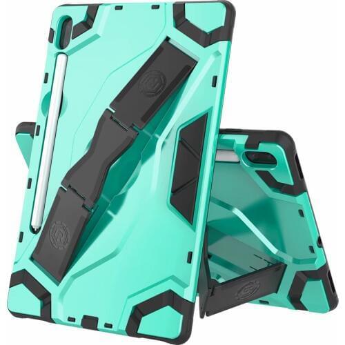 Tablet Case For Samsung Galaxy Tab S6 10.5 2019 SM-T865 SM-T860 Kids Safe Shockproof Heavy Duty Stand Silicone Cover