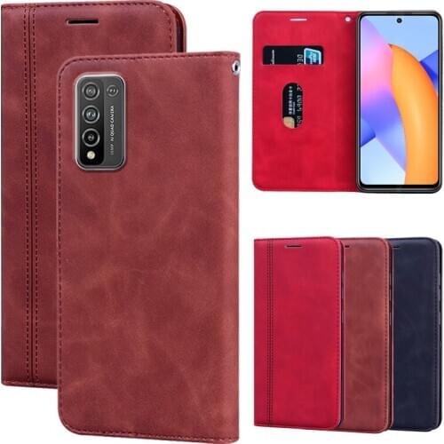 Flip Case For Huawei Honor 10X Lite Protect Cover PU Leather Magnet Case Honor 10X Lite чехол Case Wallet Funda Capa Shell Etui