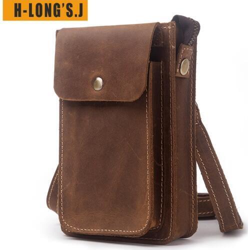 Мужские кожаные сумки H-Long'S.J China At AliExpress