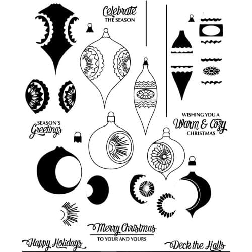 Halloween Transparent Clear Silicone Stamp/Seal for DIY scrapbooking/photo album Decorative clear stamp A1271