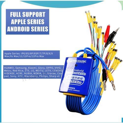 MECHANIC IOS/Android Switch Power Supply Test Cable Mobile Boot Line For iPhone 6/7/8/X/XS MAX/11/11Pro Samsung Huawei Oppo Xiao