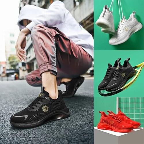 Men Sneakers Breathable Mesh Outdoor Sport Shoes Running Shoes Mens Fashion Comfortable Casual Couples Gym Shoes Walking Shoes