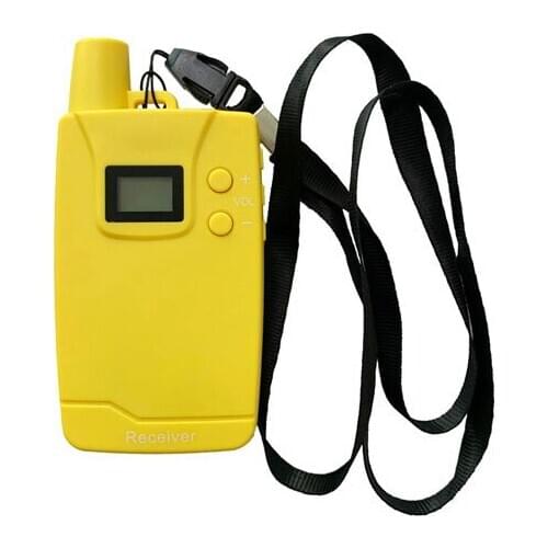 863-865MHz 4Tx+60Rx- Portable Tour Guide System