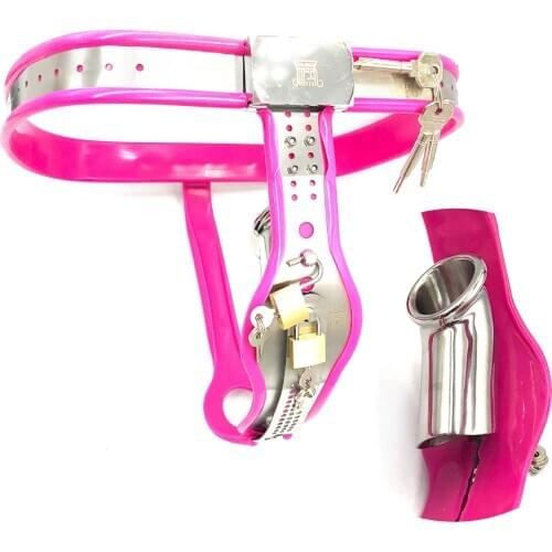 Male Penis Rings Belt Adult Male Sex Toys Men and Women T-type Chastity Lock Penis Lock Chastity Belt Vibrating Cock Ring