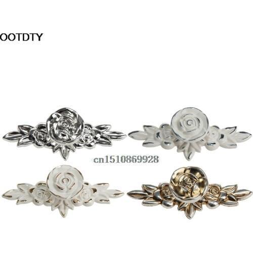 Rose Kitchen Cabinet Drawer Cupboard Furniture Pull Door Knob Handle 103mm