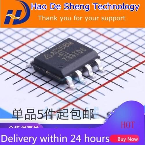 10PCS/LOT AS358MTR-E1 AS358MTR AS358M SOP-8 Amplifier New Original In Stock