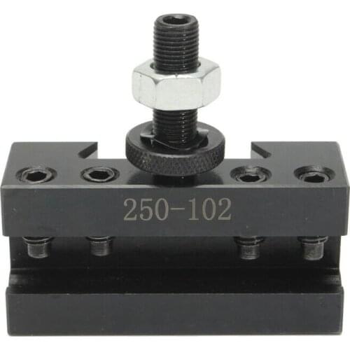 6-12 Inch 2 AXA Boring Turning Quick Change Tool Post Facing Holder 250-102 for CNC Lathe Tool Kit