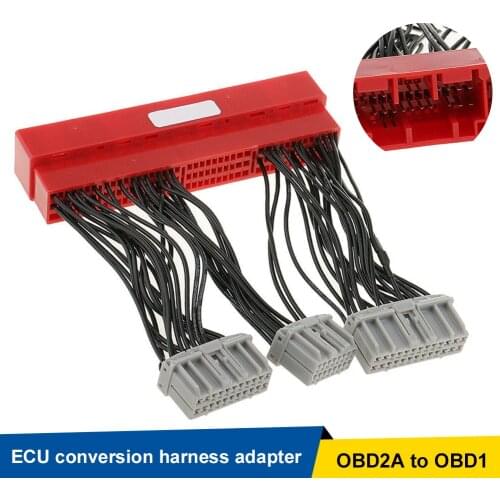 OBD2A to OBD1 ECU Jumper Conversion Harness Adaptor Wiring Harness For Honda Civic Accord Cables Sockets Harness Adapter