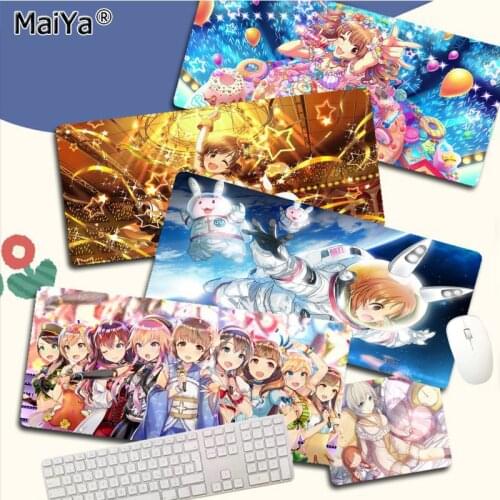 Anime The IDOLM@STER Cinderella Girls Simple Design Anime Mouse Pad Mat Size For Mouse Pad Keyboard Deak Mat For Cs Go LOL