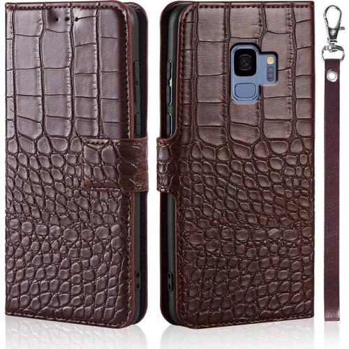 Phone Case for samsung J2 2018 case flip Crocodile texture leather cover for Samsung Galaxy j2 2018 SM-J250F case
