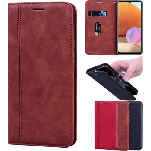Case For Samsung Galaxy A32 4G Phone Wallet Funda Magnet Flip Leather Cover For Samsung A32 SM-A326B чехол Case Shell Book Capa