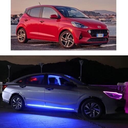 Remote Car Door Decorative Mood Lighting For hyundai solaris i30 ix35 Amica H-1 Box Atos Coupe Elantra Genesis Getz Grandeur i10