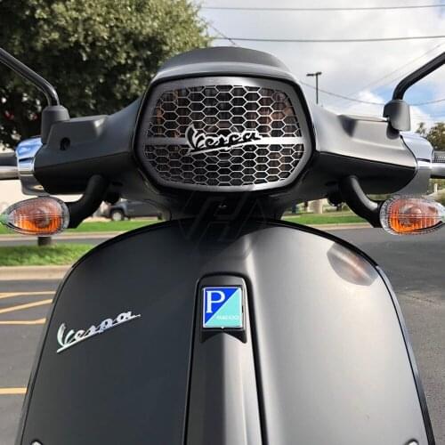 For Piaggio Vespa Sprint 150 2017 2018 2019 2020 Motorcycle Headlight Cover Head Lamp Protector Stainless Steel Accessories