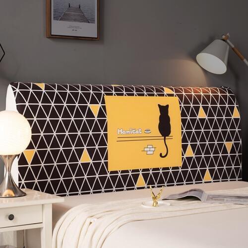 Elastic Bed head cover All-inclusive European Headgear Bedside back Protection Dust case Soft Headboard cloth