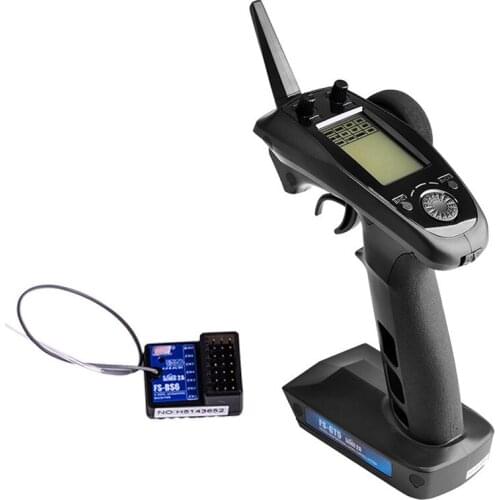 Professional Transmitter FS-GT5 with FS-BS6 Receiver Built-in Gyro Fail-Safe 2.4G 6CH for RC Car Boat JR Deals