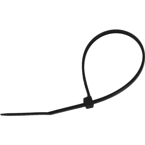 Best 100 x 2.5mmx150mm Self-Lock Electric Cable Zip Cord Fixed Cable Ties Black