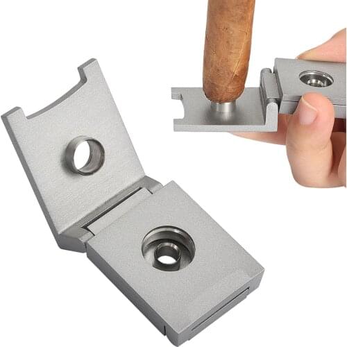 GALINER Metal Pocket Cigar Punch Stainless Steel Cigars Cutter Sharp 3 Size Puncher Portbale For Cohiba Cigars Puncher Cutters