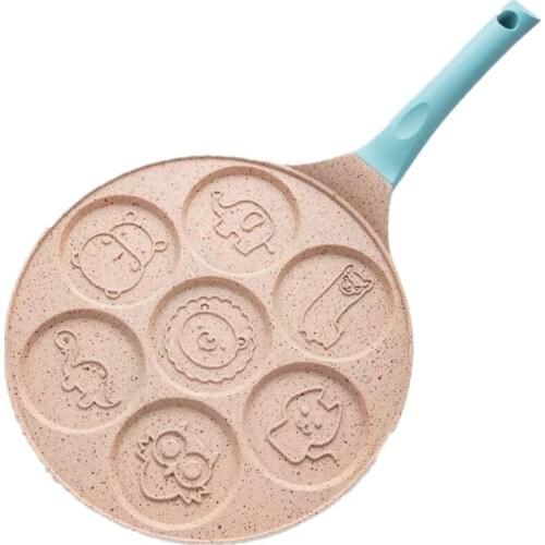 Seven Hole Breakfast Omelette Maifanshi Pot Waffle Pan Non Stick Boiler For Childrens Supplementary Food