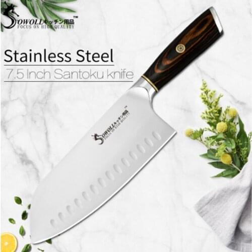 Chef Knife Stainless Steel Chinese Kitchen Knives Meat Cleaver Butcher Knife for Fish Vegetables Slicing Knife Vegetable Knives