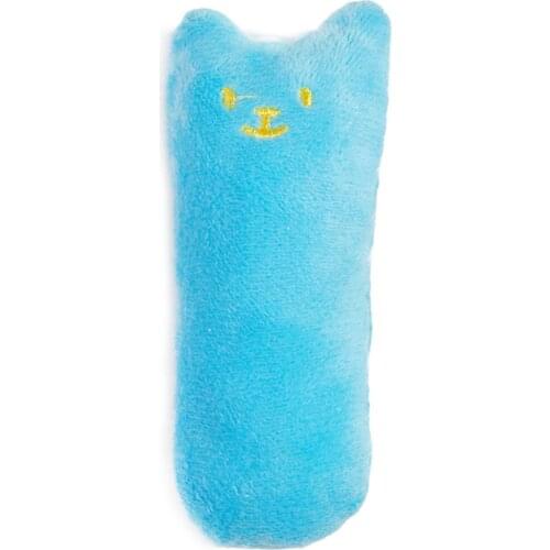 Cute Pillow Scratch Crazy Cat Kicker Catnip Toy Teeth Grinding Toys B99