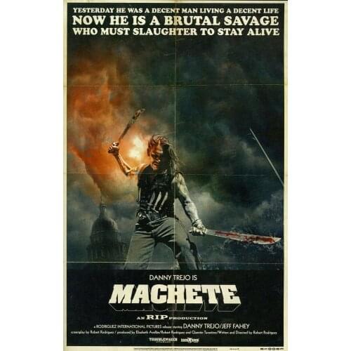 Lot style Choose MACHETE Movie Art print Silk poster Home Wall Decor