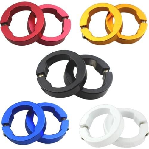 Aluminum alloy sleeve locking ring bicycle mountain handlebar sleeve locking ring fixed locking ring locking collar