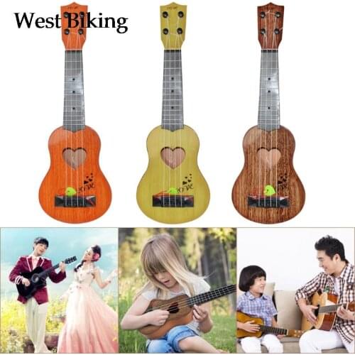 Soprano Ukulele for Kid, Guitar Ukelele Instrument for Children Plastic Toddler Guitar Hawaiian Ukalalee Starter
