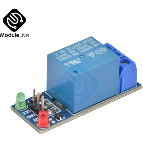 1CH 1 Channel Relay Module Interface Board Shield For Arduino 5V Low Level High Level Trigger One PIC AVR DSP ARM MCU DC AC 220V