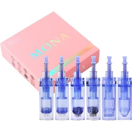 100pcs Derma Pen Microneedle Therapy Cartridge Needles Bayonet 9/12/36 Pins Meso Micro Needling For Derma A1 Tattoo Needles Tip