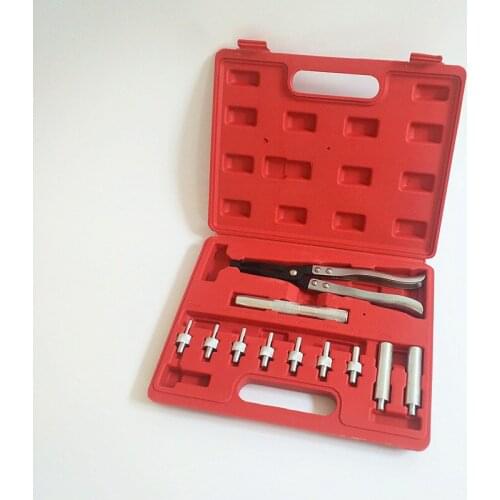 11 pieces of valve and oil seal disassembly pliers tool, valve tight spring oil seal extraction pliers, non-disassembly valve