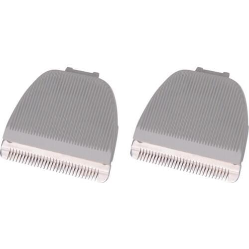 2 Pcs Hair Clipper Replacement Blade for Codos CP-6800 KP-3000 CP-5500,Grey