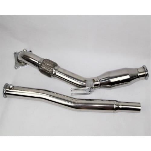 3inch 200cell cat downpipe for vw mk5 gti cc
