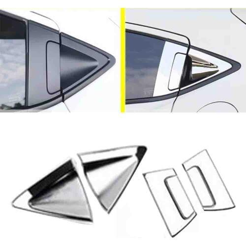 ABS Chrome 6pcs Rear Door Handle Bowl Cup Cover Trim Garnish For Honda HR-V HRV Vezel 2015 2016 2017 Car Styling