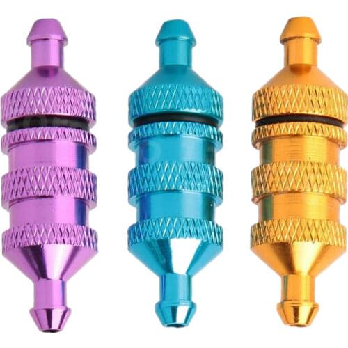 Aluminum Fuel Filter Nitro Power Engine Parts 80118 HSP Spare Parts For 1/8 RC Model Car Fuel Tank RC Car Redcat Himoto HPI