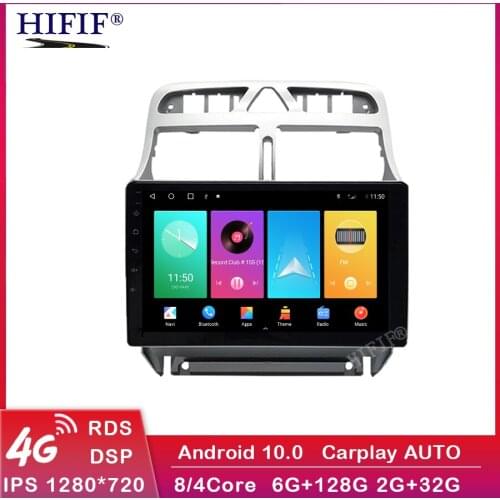 Car Radio Android Gps Navigation Player For Peugeot 307 307CC 307SW 2004-2013 Multimedia Stereo WiFi Video 2din 2 DIN AUTORADIO