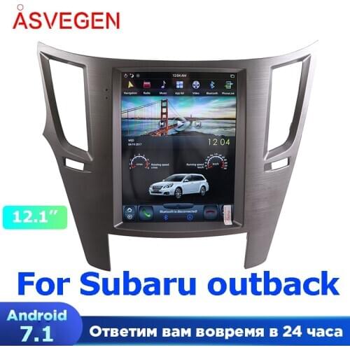 Android 7.1 For Subaru Outback Legacy Ram2G 32G Car Multimedia Player GPS Navigation Big Screen With Mirror Link