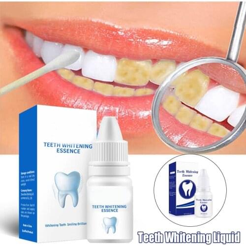 Remove Liquid Oral Care Teeth Whitening Essence Serum Plaque Stains White tooth Lotion Removes Plaque Stains RP