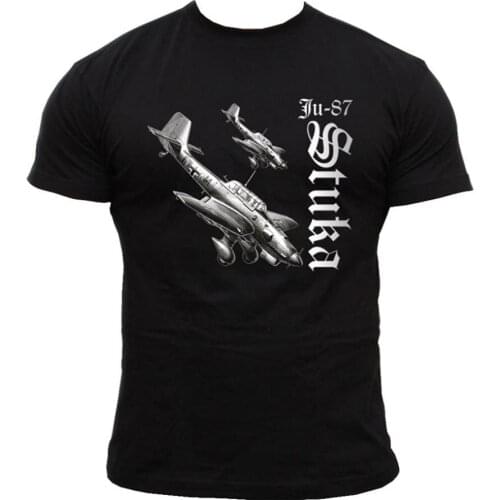 World War Ii Series Ju 87 Stuka Plane Aircraft MenS T-Shirt Unisex Tees