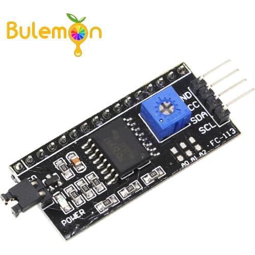 IIC I2C TWI SPI Serial Interface Board Port For Arduno 1602 2004 LCD LCD1602 Adapter Plate LCD Adapter Converter Module PCF8574