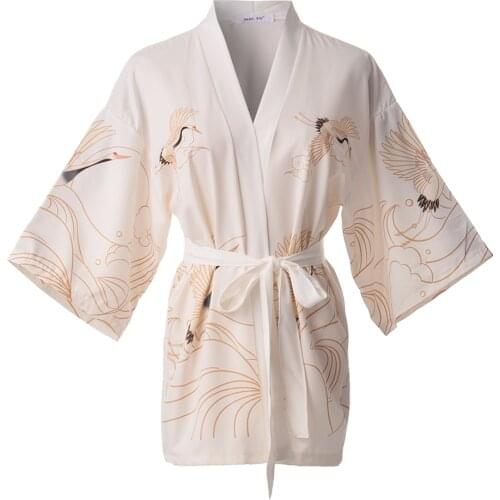 Kimono Cardigan Japanese obi Yukata Women Mens Haori Samurai Traditional Clothing