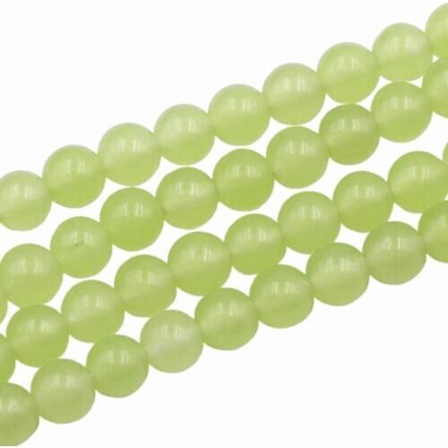 Grape Jades Loose Beads Natural Stone Crystal Spacer 6mm Round Beads for Jewelry Making DIY Neckalce Bracelet Accessories 15"B16