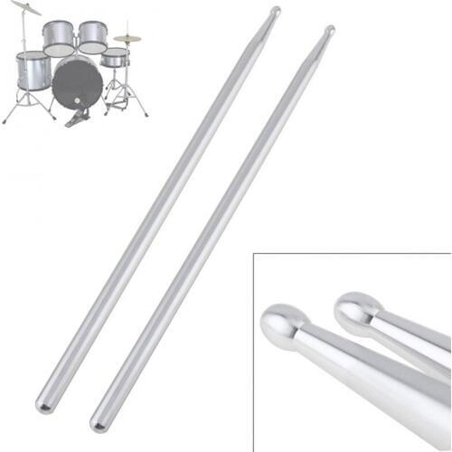 Musical Accessories Practical Jazz Drum Practicing Strength Endurance Exercises Aluminium Alloy Drum Sticks For Dumb