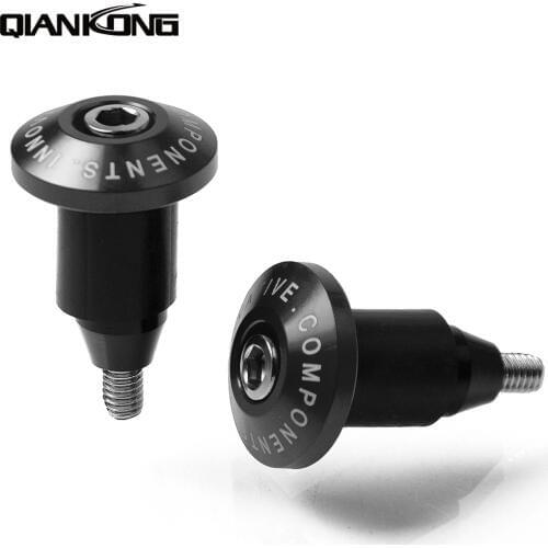 7/8"22 motorcycle handlebar cap motocross handle bar grips ends For SX EXC 250 125 690 390 YAMAHA R1 R6 TMAX 530 500